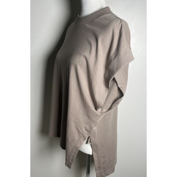 Free People Tops - Free People Movement Relaxed Fit Size Small Mocha Muscle Cotton Muscle Tee